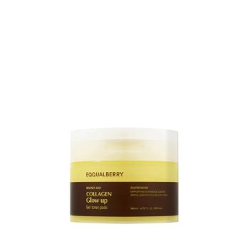 EQQUALBERRY Bouncy Day Collagen Glow Up Gel Toner Pad