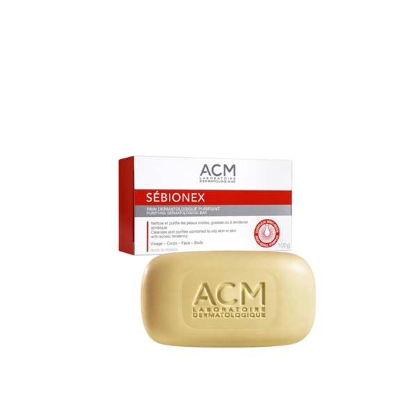 ACM_Sebionex_Pain_Dermatologique_Purifiant_Bar_100g blank