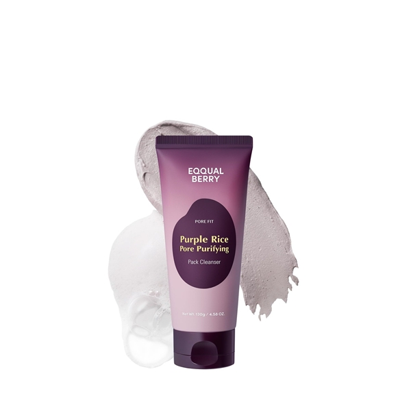 EQQUALBERRY_Purple_Rice_Pore_Purifying_Pack_Cleanser_texture blank