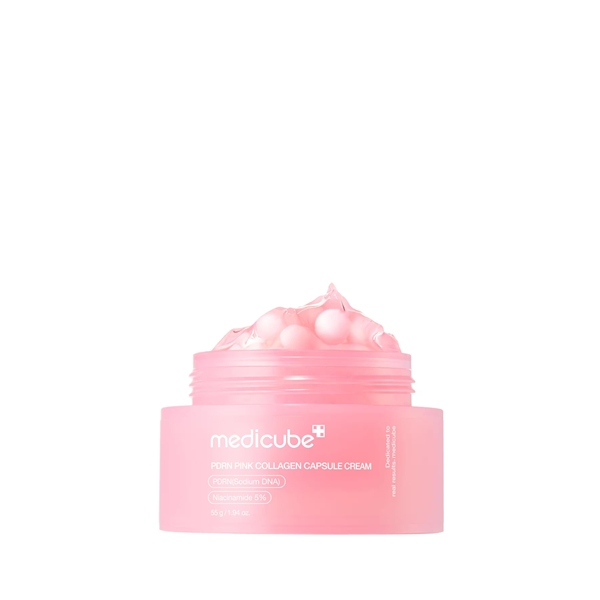 MEDICUBE-PDRN_Pink_Collagen_Capsule_Cream_texture
