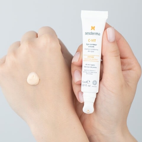 SESDERMA_C_Vit_Eye_Contour_Cream_Usage